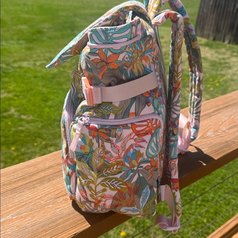 Vera Bradley Rain Forest Canopy Utility Backpack